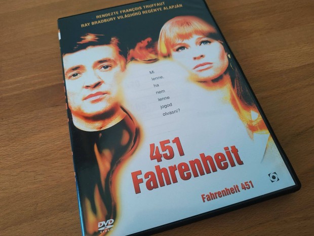 451 Fahrenheit (Budapest Film, angol-francia sci-fi, 108p, 1966) DVD
