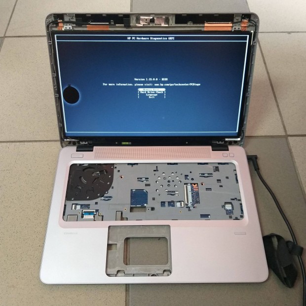 455.Hp 745 G3 biosig tesztelt!Hinyos laptop! Memria,hdd,ssd,tlt