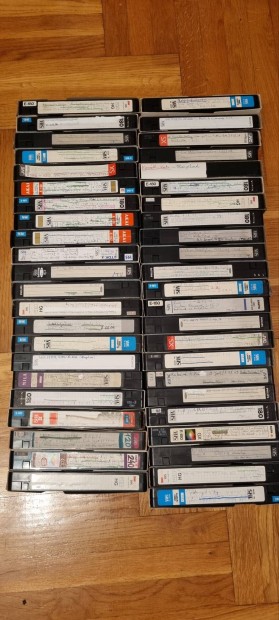 45 db vegyes vhs kazetta