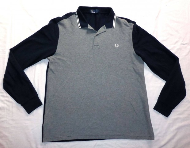 45ezres frfi XL mret Fred Perry hossz ujj fels