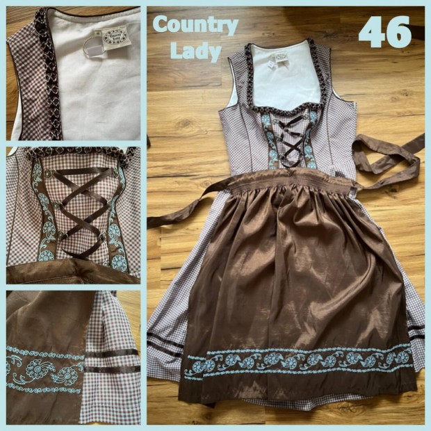 46-os barna Dirndl ruha /Country Lady/