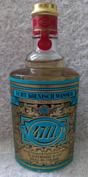 4711 Original Eau De Cologne, Uniszex parfm, 400ml igazi ritkasg