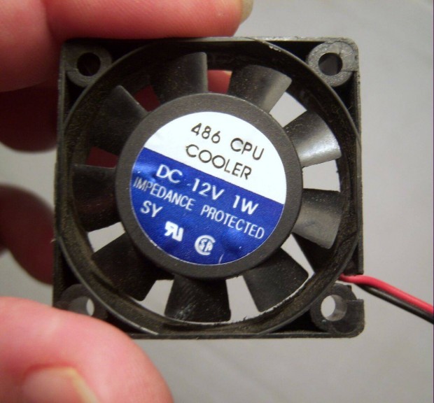 486 CPU Cooler Fan (Superred CHA4012AS) teszteletlen