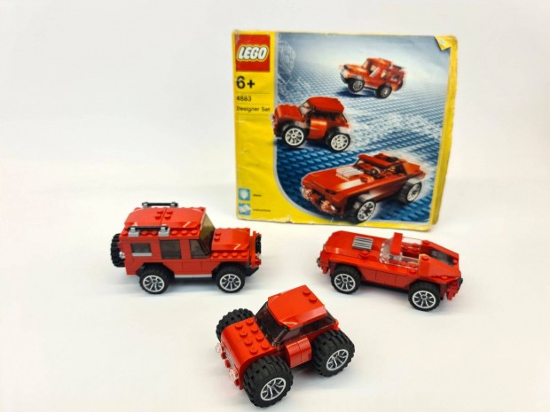 4883 Lego Creator / Designer Piros autk