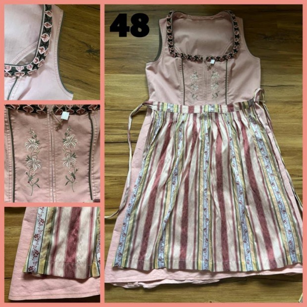 48-asrzsaazn farmer anyag Dirndl ruha