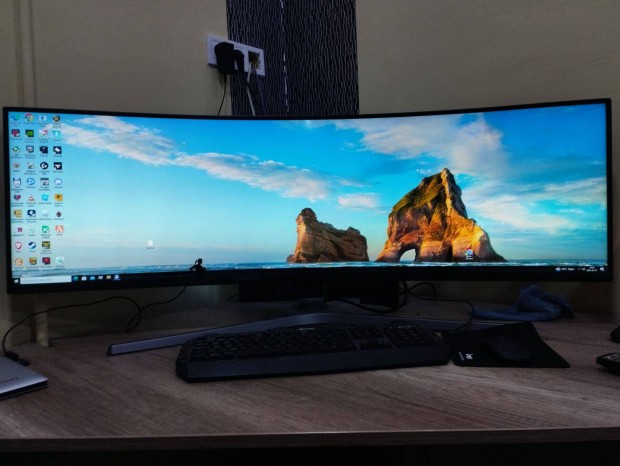 49" samsung ivelt gamer monitor