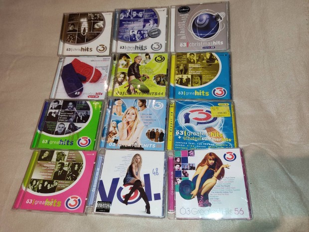 49db Ö3 Greatest Hits CD (1-2 lemezes) egyben