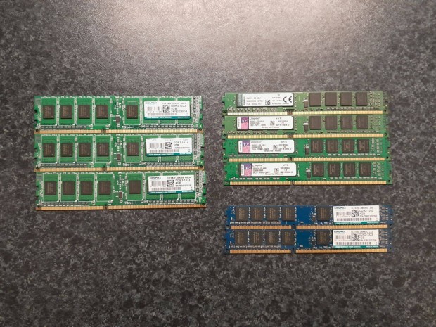 4GB 1333MHz RAM-ok (Kingston, Kingmax)