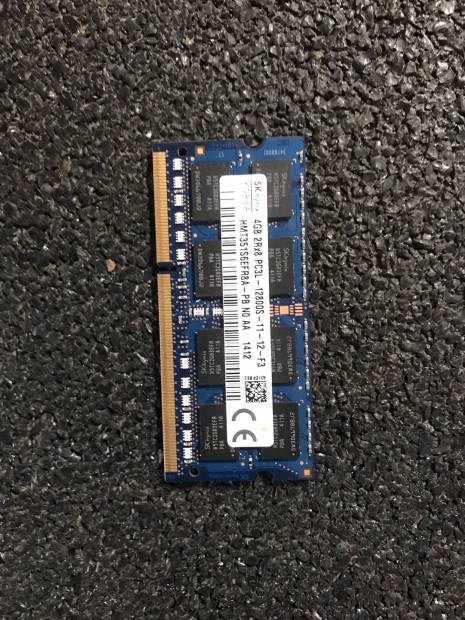 4GB DDR3L 1600MHz Hynix laptop memória 