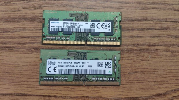 4GB DDR4 ramok