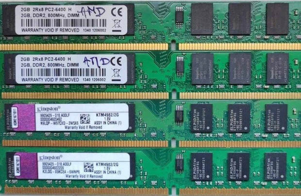4GB (2x2) 800MHz RAM kit-ek