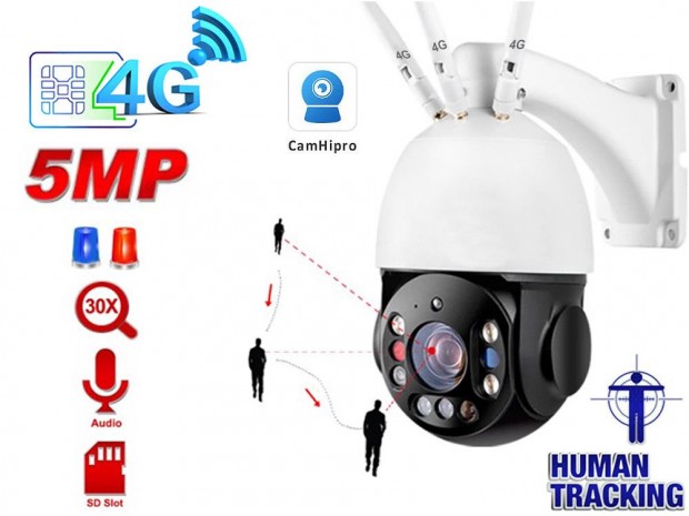 4G SIM KRTYS 5MP 30X OPTIKAI ZOOM, 150M INFRA, KTIRNYU HANG