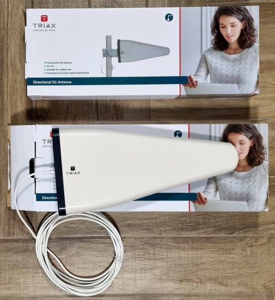 4G, LTE, 5G mobiltelefonos svra, mobilinternet antenna, Triax D5A