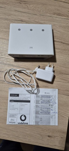 4G+-os LTE router (ZTE) sim foglalattal