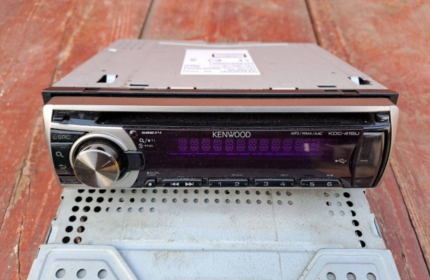 4X50W Kenwood KDC-415UR ( MP3/WMA/AAC ) aut rdi cd-s USB-s