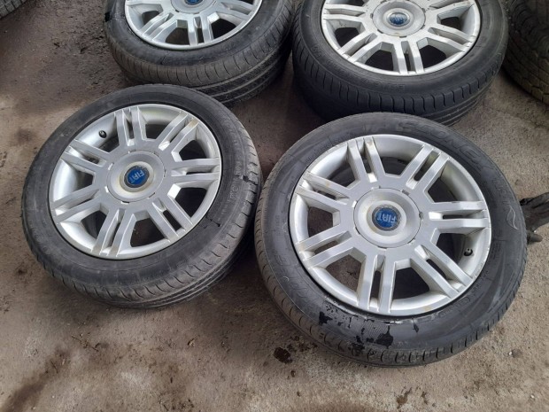 4X98 16 coll Fiat gyári alufelnik, 7J, ET42, 67.1 mm 205/55/16 nyári g