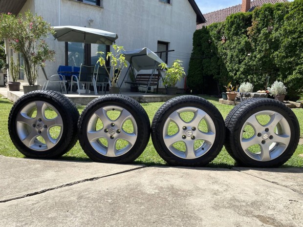 4*100 Suzuki alufelni garnitra, 185/60/15 gumikkal