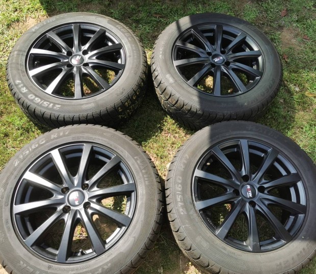 4*108 alufelni garnitúra 215 60 R17 téligumikkal