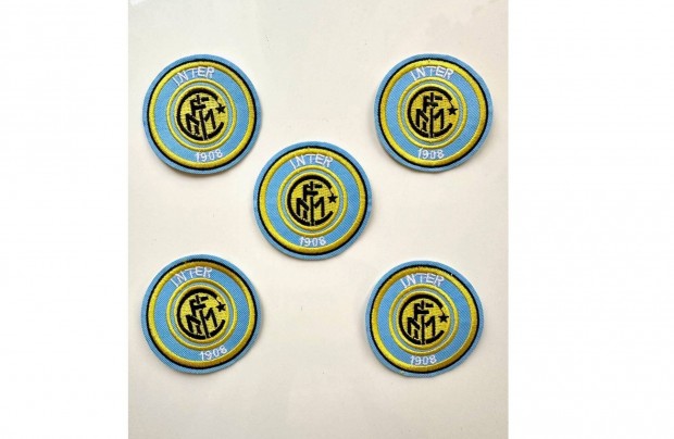 4+1 ruhra vasalhat folt rvasal felvarr cmerlogo Inter Milan 60mm