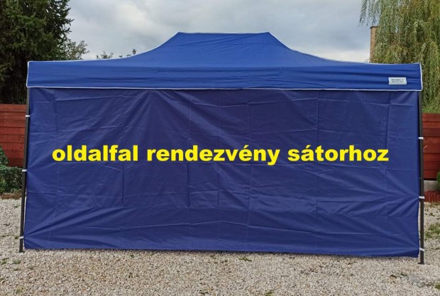 4,5m tpzras oldalfal kk oldalponyva rendezvny storhoz