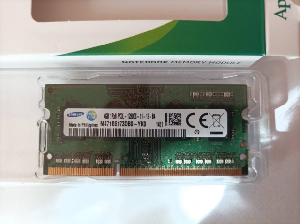 4 GB Samsung DDR3 L! RAM 1.35 v