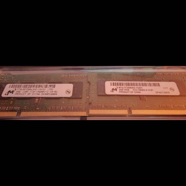 4 GB (2x2) DDR3 notebook RAM