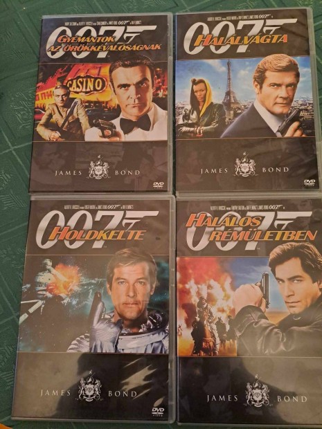 4 James Bond DVD