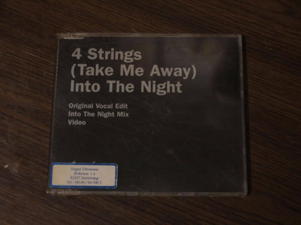 4 Strings - ( Take me away ) Into the night ( Maxi CD )