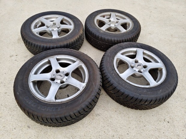 4 darab 195/65 R15 95T Linglong tligumi s Aez alufelni egyben elad