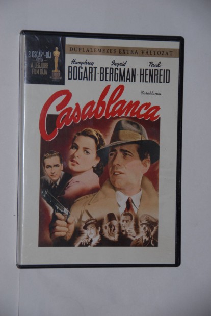 4 darab DVD film: Casablanca, Jbartok 4, Buena Vista Social Club, A