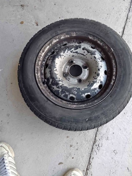 4 darab Peugeot lemezfelni tli gumival