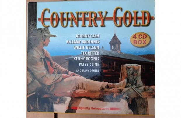 4 darabos Country Gold CD szett elad