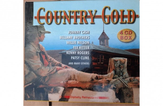 4 darabos Country Gold CD szett eladó