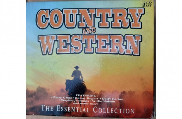 4 darabos Country and Western CD szett elad