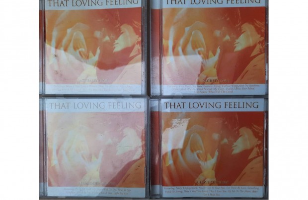 4 darabos That loving feeling CD szett elad