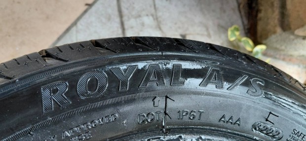 4 db165/60 14R 4 vszakos gumi