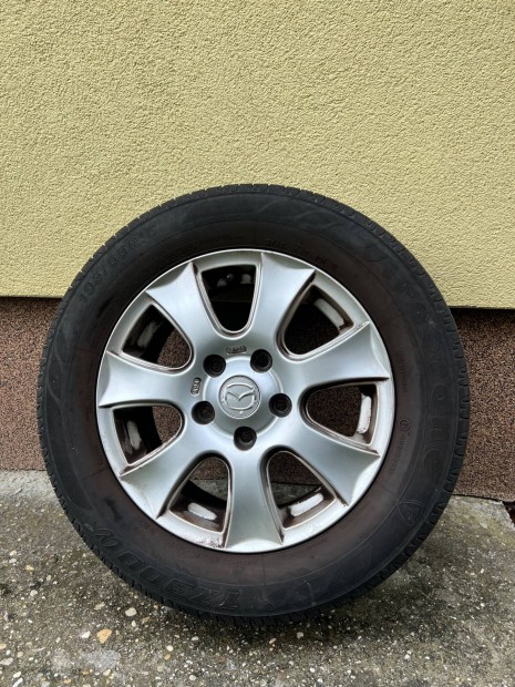 4 db 15 Mazda 3 alufelni + nyárigumi szett eladó
