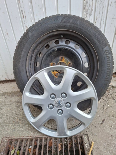 4 db 16" Peugeot Citroen Ford 5x108 lemezfelni díisztárcsa