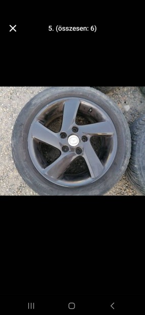 4 db 16 "-os alufelni 5x114.3 eladó