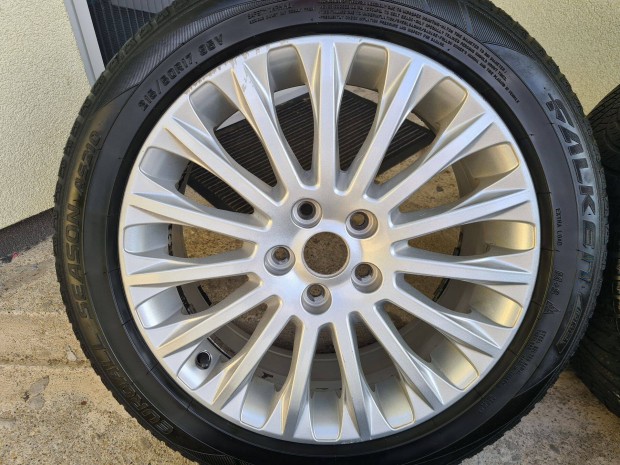 4 db 17" 5 x 108 gyári Ford alufelni