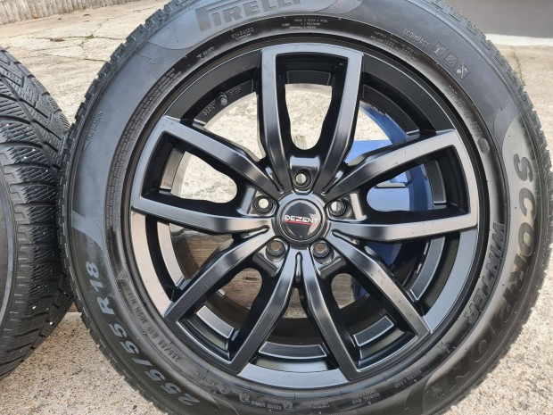4 db 18" 5x120 Dezent alufelni + tpms