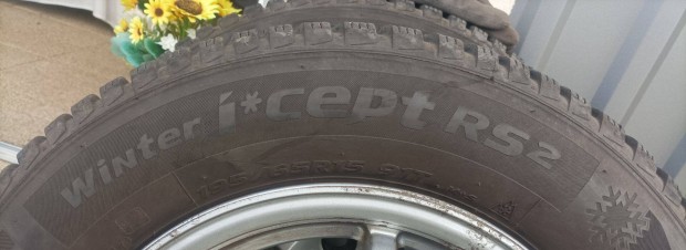 4 db 195/65R15 Hankook Winter incept RS2 téli gumiabroncs eladó
