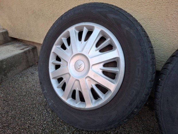 4 db Citroen gyri aclfelni 15x6 ajndk Nokian tligumikkal