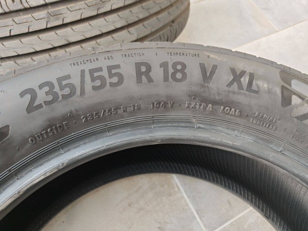4 db Continental Eco Contact 6 V XL 235/55 R18 gumi eladó