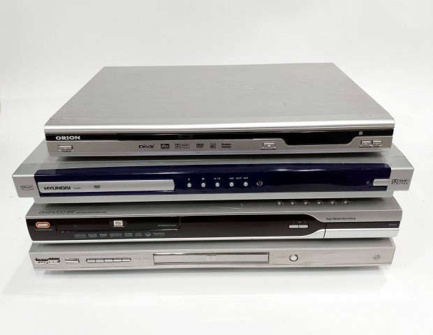 4 db DVD player/recorder Orion - Hyundai - Power - Daewoo