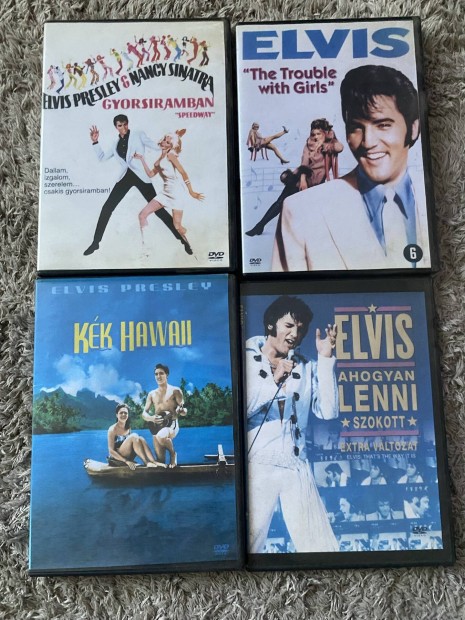 4 db Elvis DVD