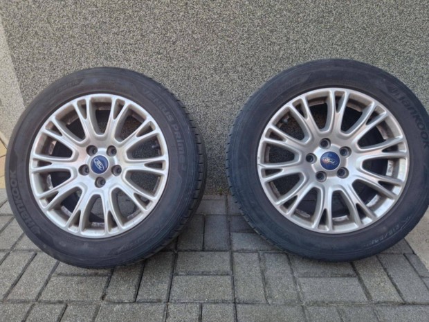 4 db Ford könnyűfém felni + gumi