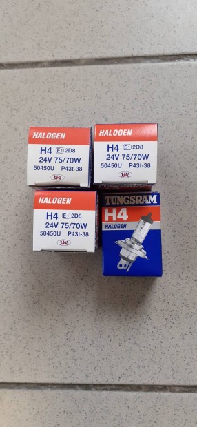 4 db H4 24V aut�izz�