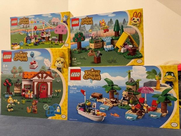 4 db LEGO Animal Crossing kszlet egyben