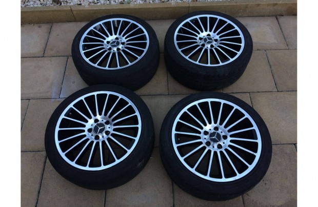 4 db Mercedes Alufelni 8x18 col ET45 5x112 66.6 jszer!